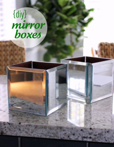 DIY Mirror Boxes