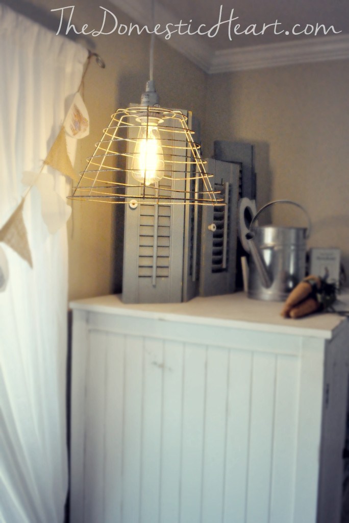 5 Minute Vintage Industrial Pendant Light