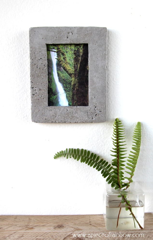 Concrete Picture Frame