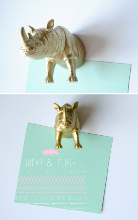 DIY Party Animal Magnets