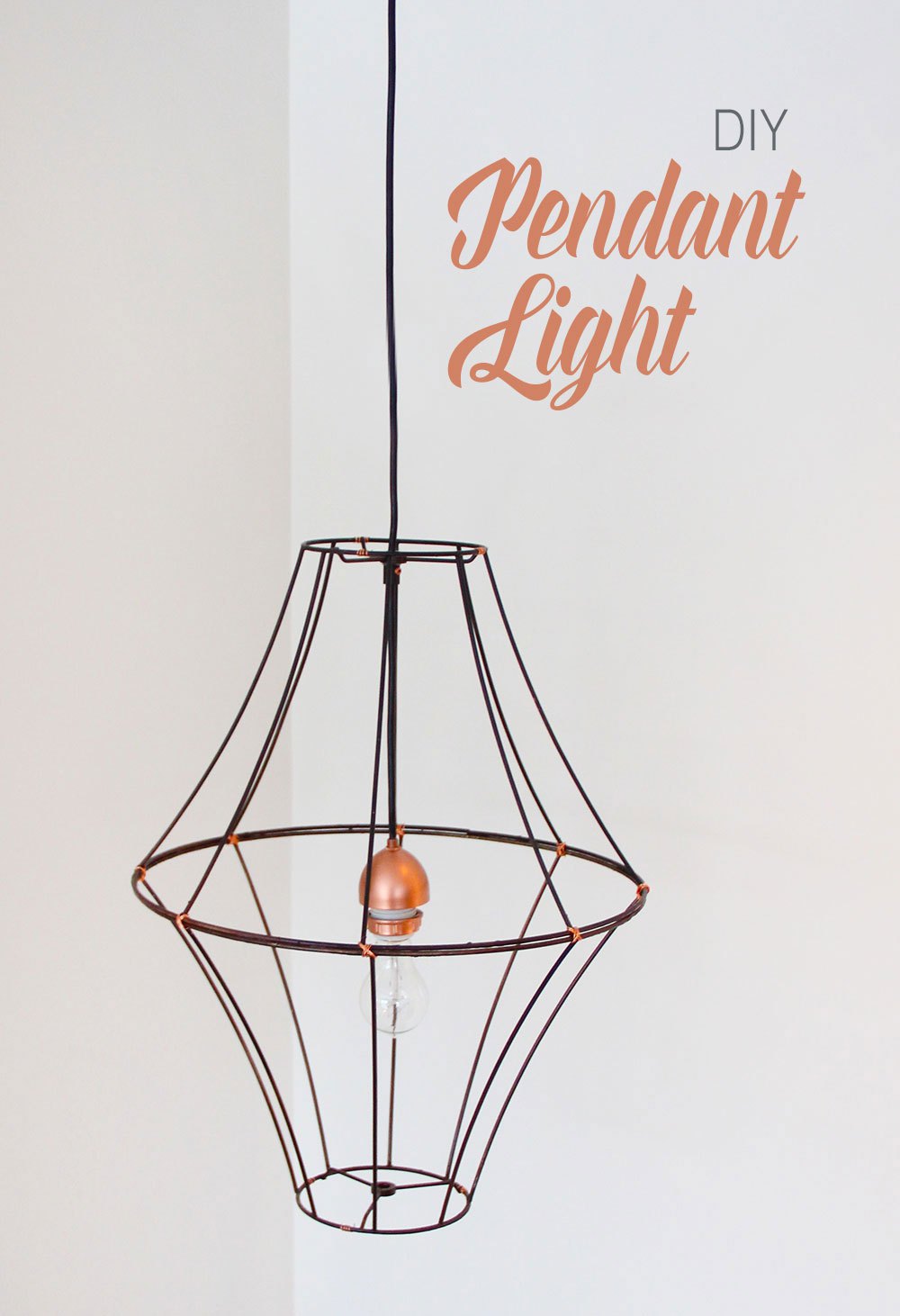 DIY Pendant Light