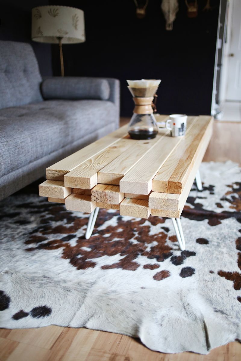 DIY Wooden Coffee Table