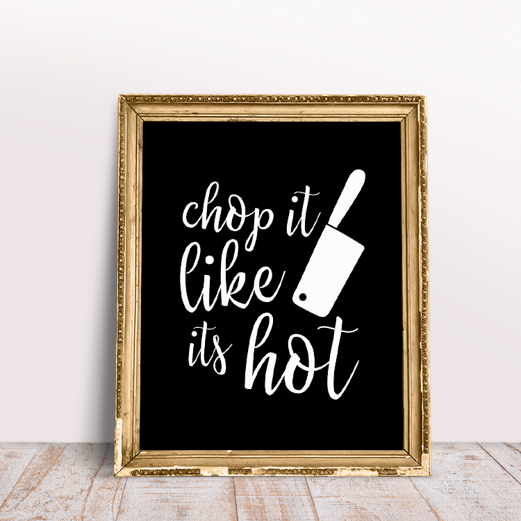 Free Kitchen Art Printables