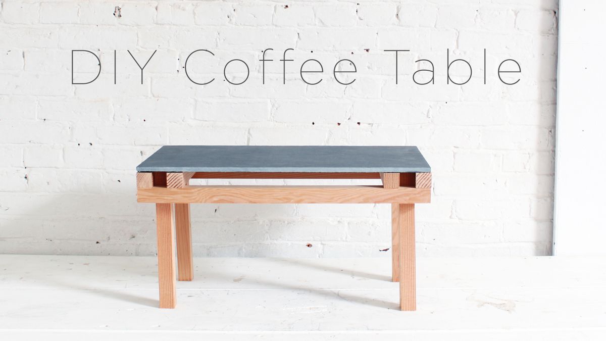 Speedy and Stylish DIY Coffee Table