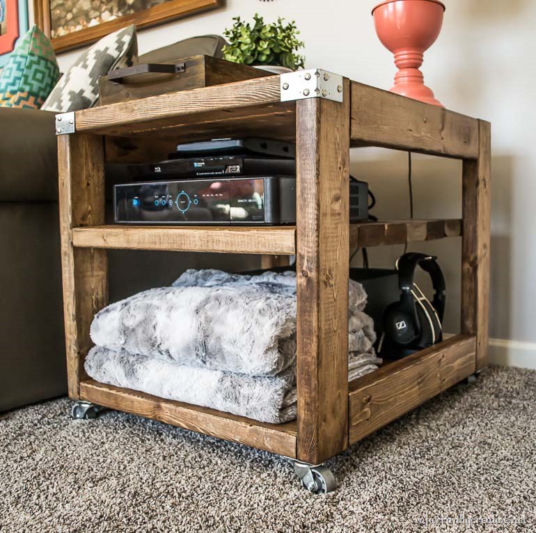 End Table Cart for $20 in Wood