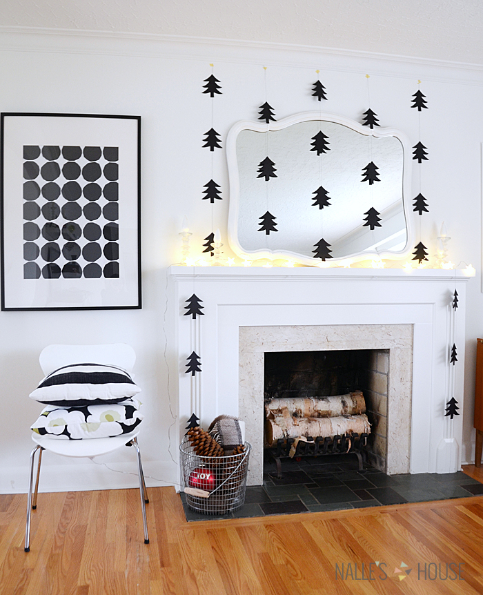 Modern Paper Tree Garlands