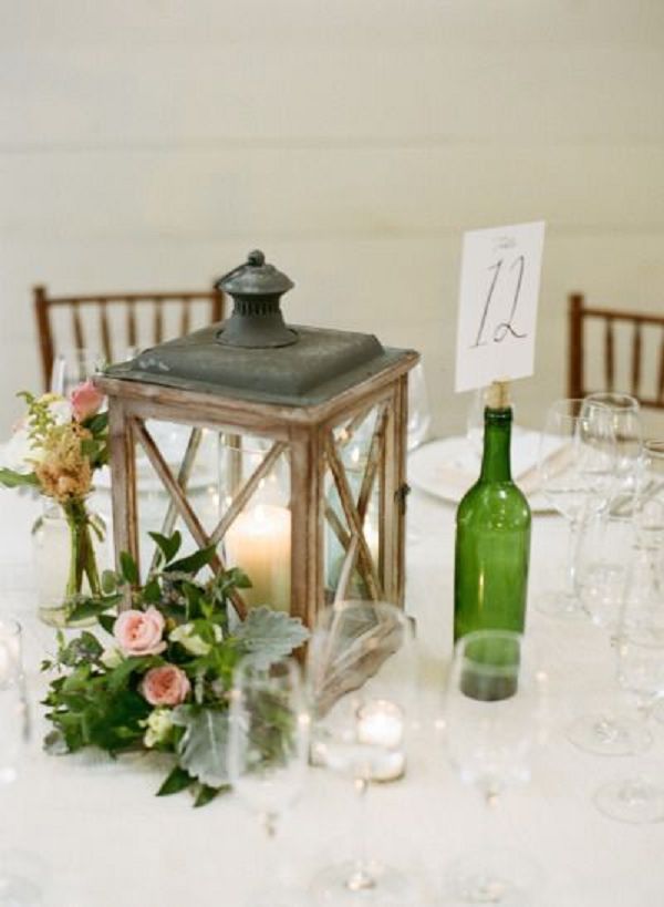 Fairytale Wedding Lantern Arrangement