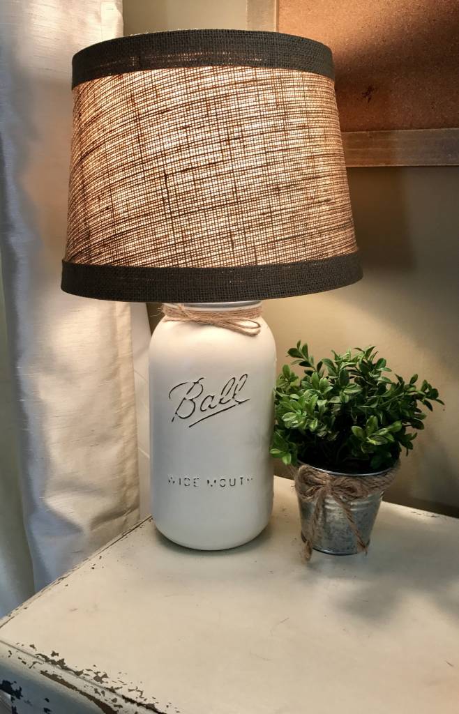 Mason Jar Lamp