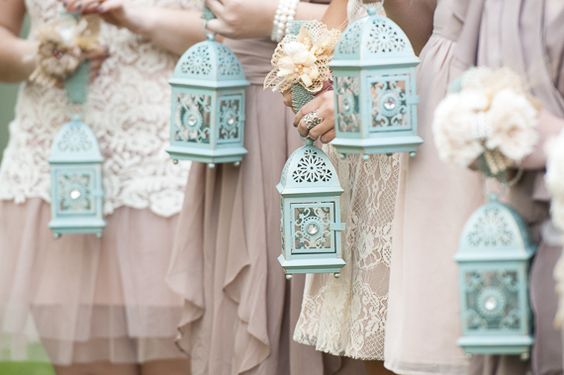 Unique and Romantic Hanging Wedding Lanterns