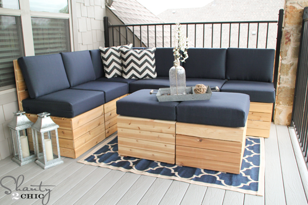 DIY Modular Sectional – Corner Piece Plans