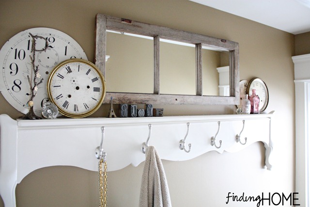 How to Make Bathroom Mirror Rack