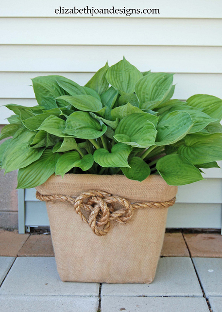 Laundry Basket Planters