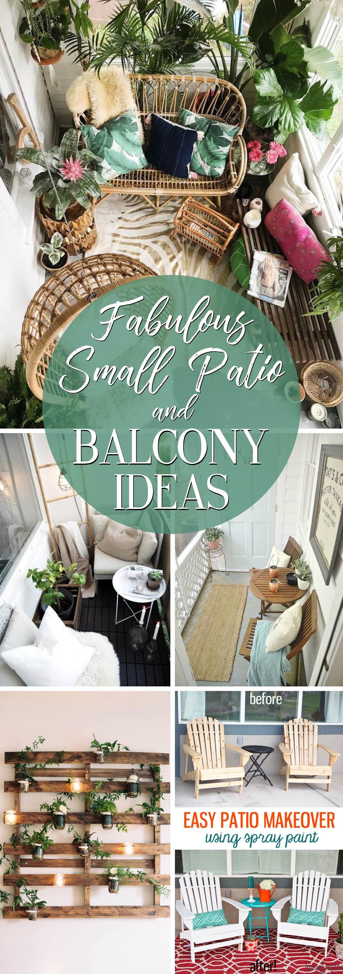 Make the Most of a Limited Space with these 19 Fabulous Small Patio and Balcony Ideas