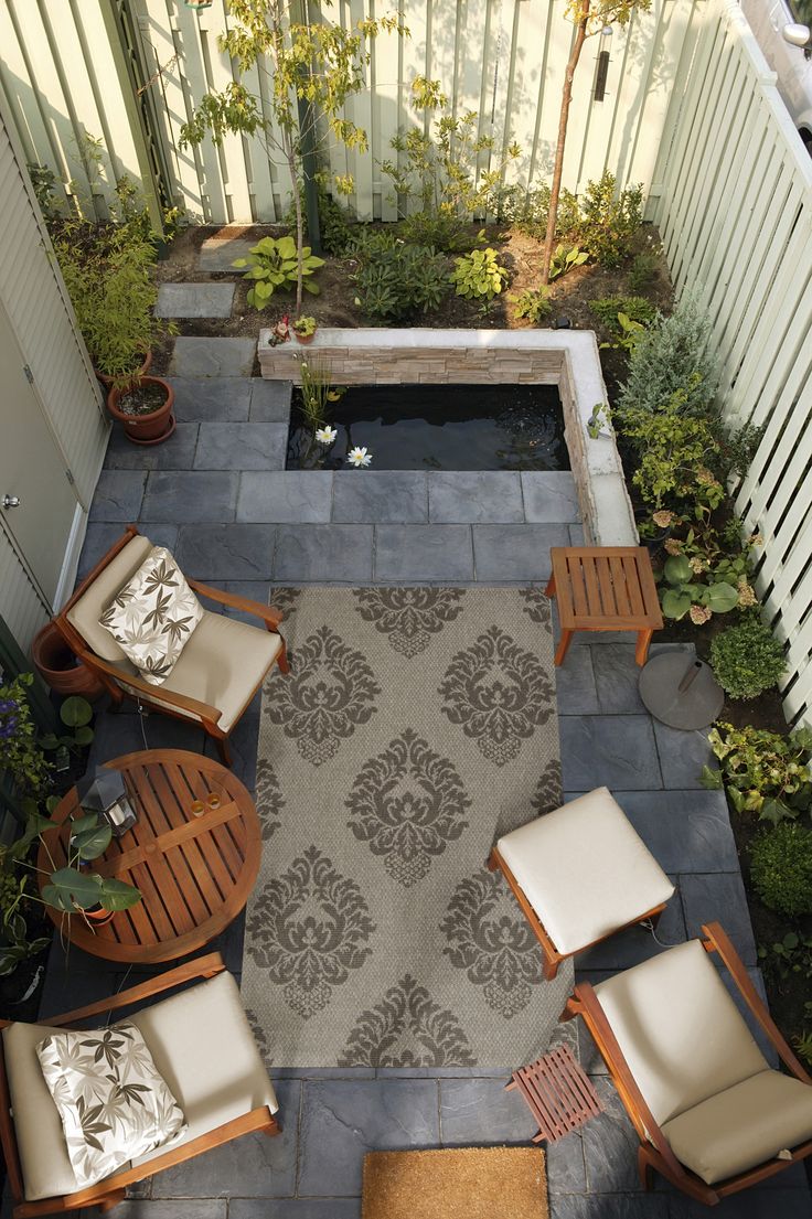 14 Brilliant Small Outdoor Space Design Ideas That Will Totally Awe   Outdoor Space Design With Pond 