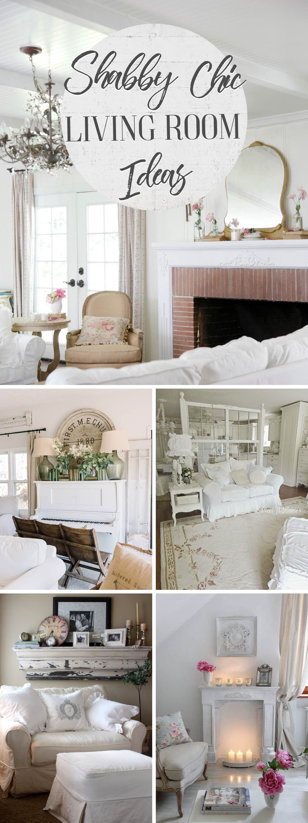 19 Shabby Chic Living Room Ideas That Will Totally Melt Your Heart 
