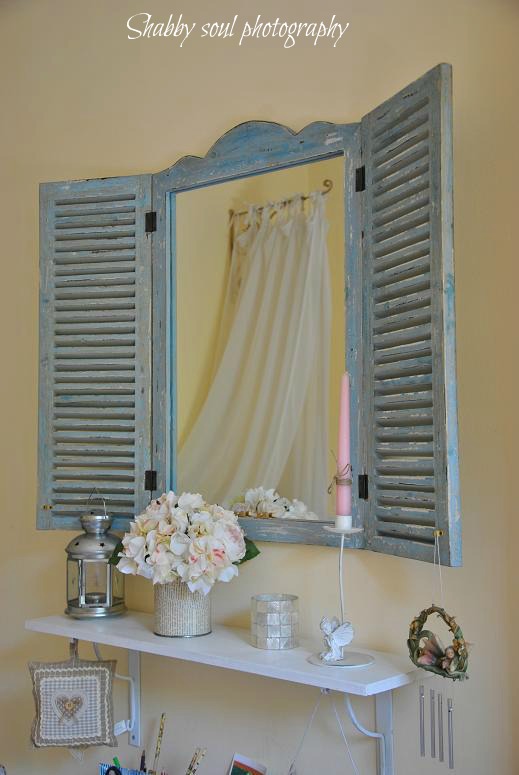 Window Shutter Replaces Table Runners
