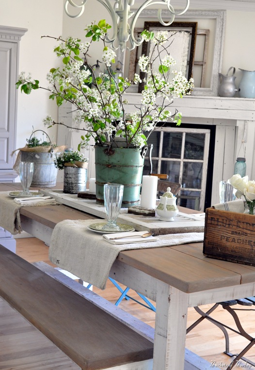 Window Shutter Replaces Table Runners
