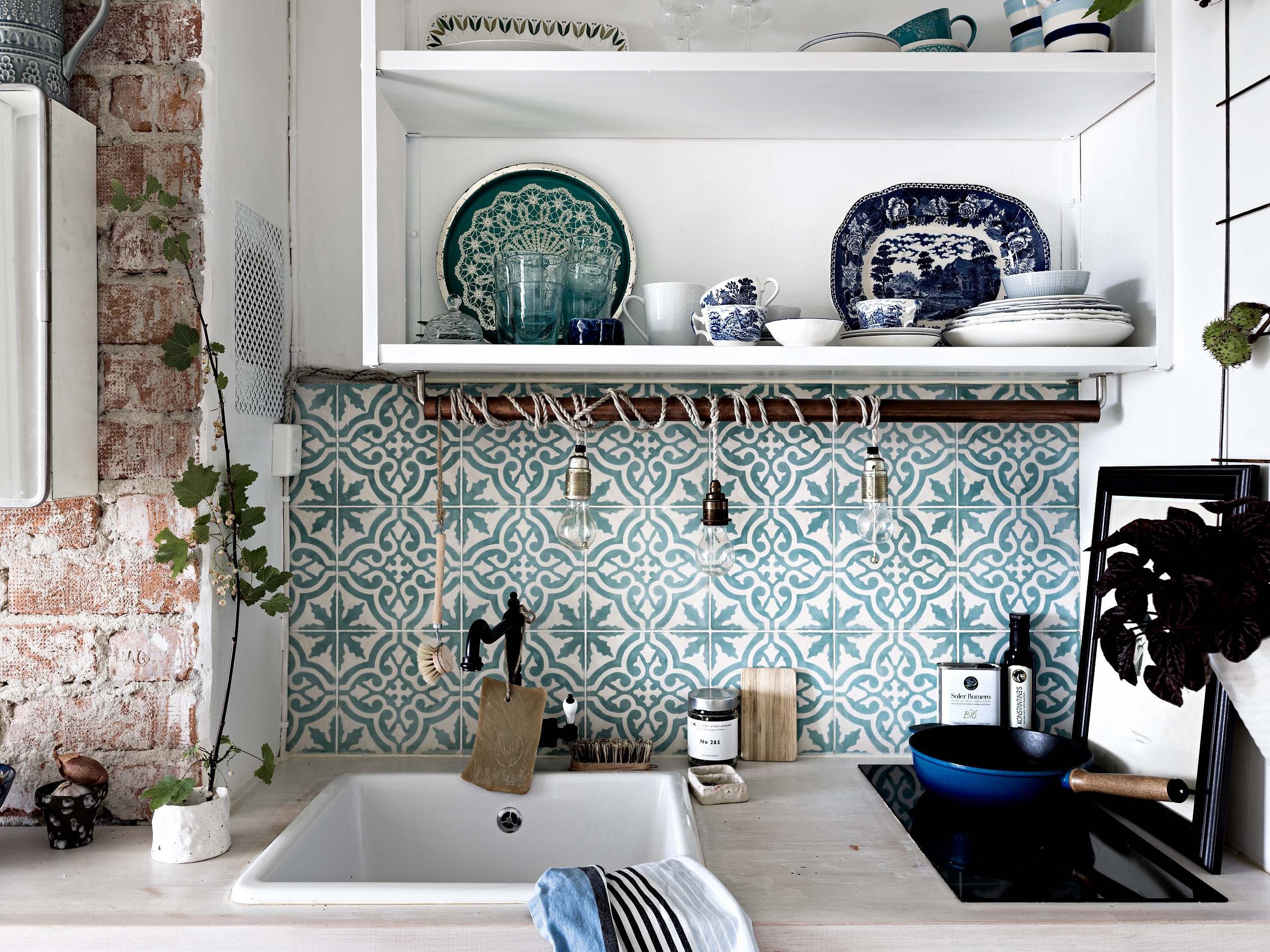 All Vintage Kitchen Setting