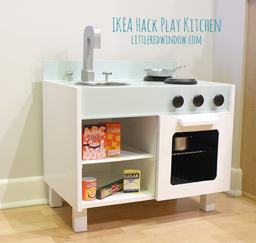 IKEA Hack Play Kitchen
