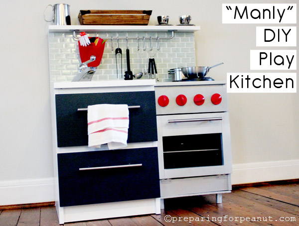 Manly DIY Play Kitchen