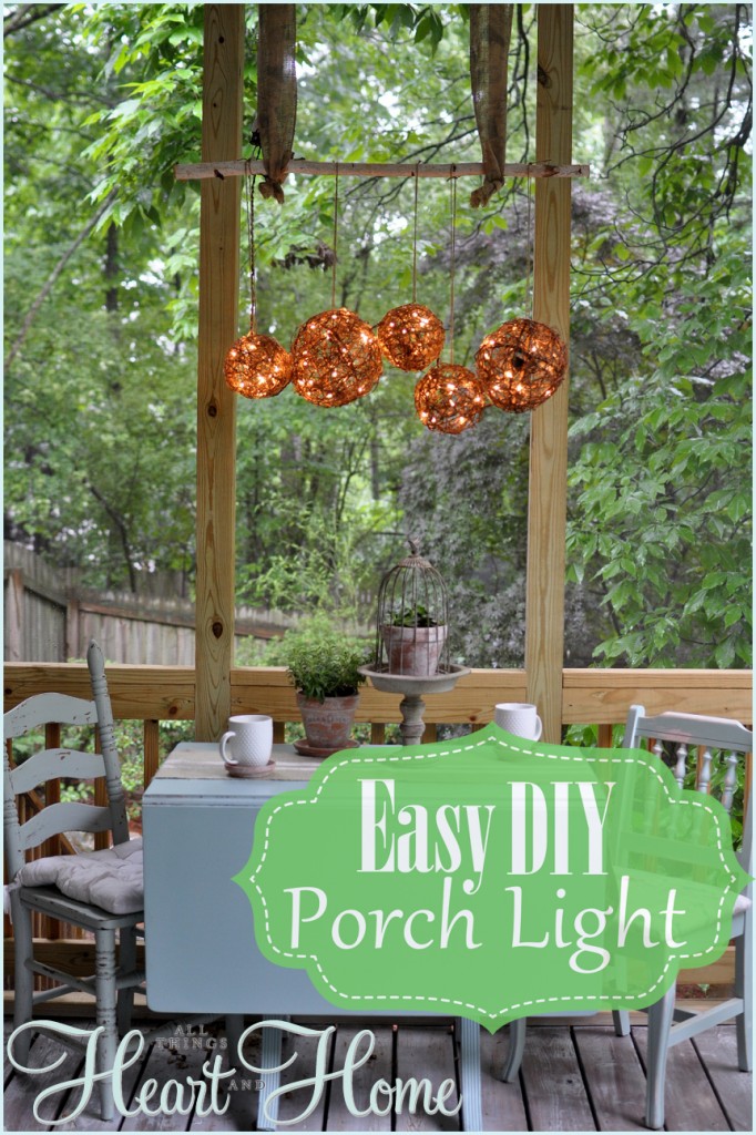 Rustic Chandelier Steals the Show