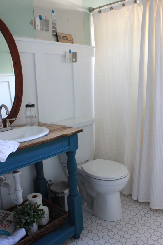 16. Build a Farmhouse Vanity