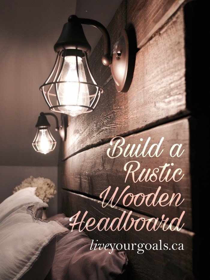 Build a Rustic Wooden Headboard