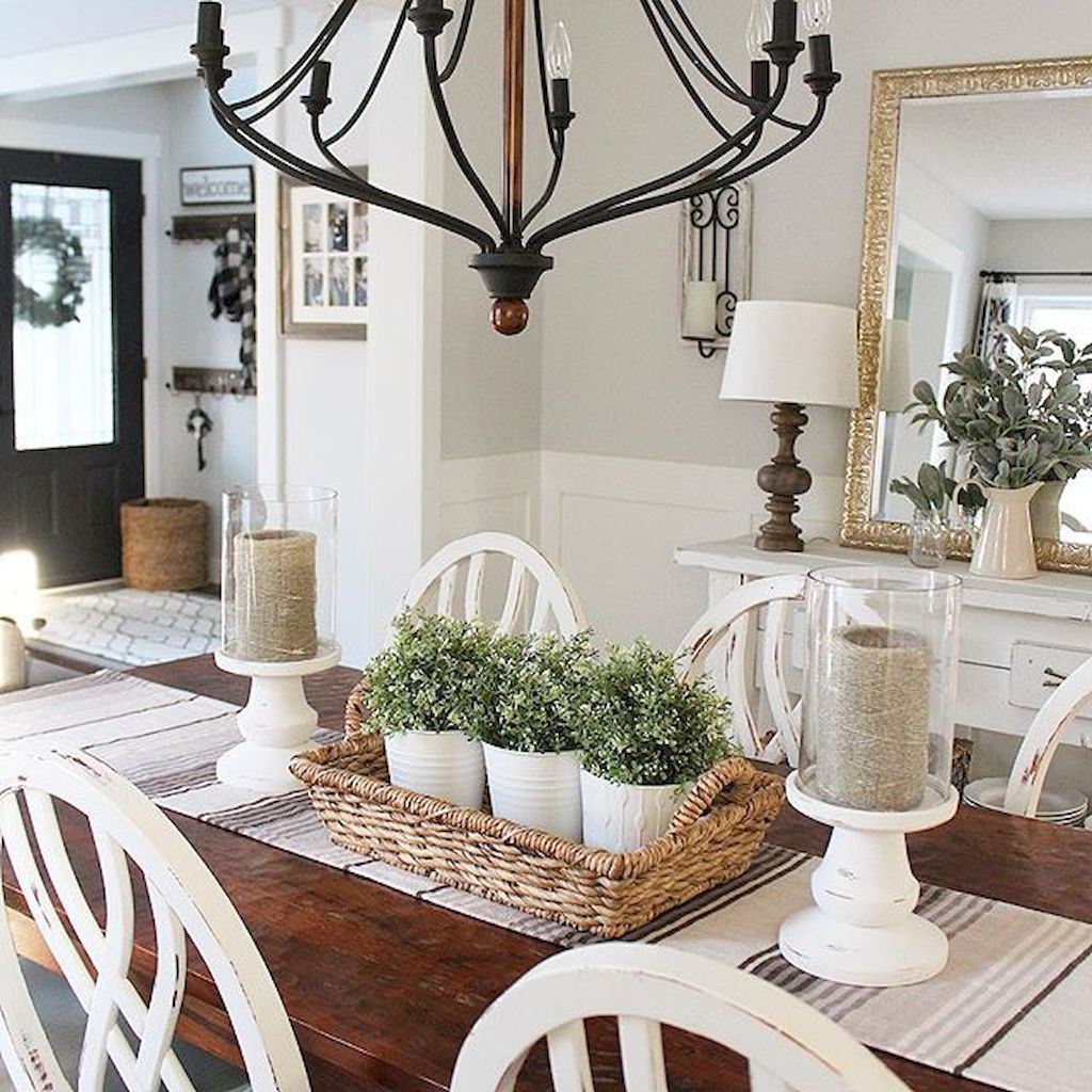 Add Candle Holders and Rustic Furniture