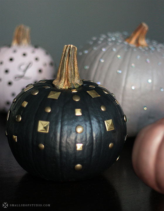 DIY Edgy Chic Pumpkins