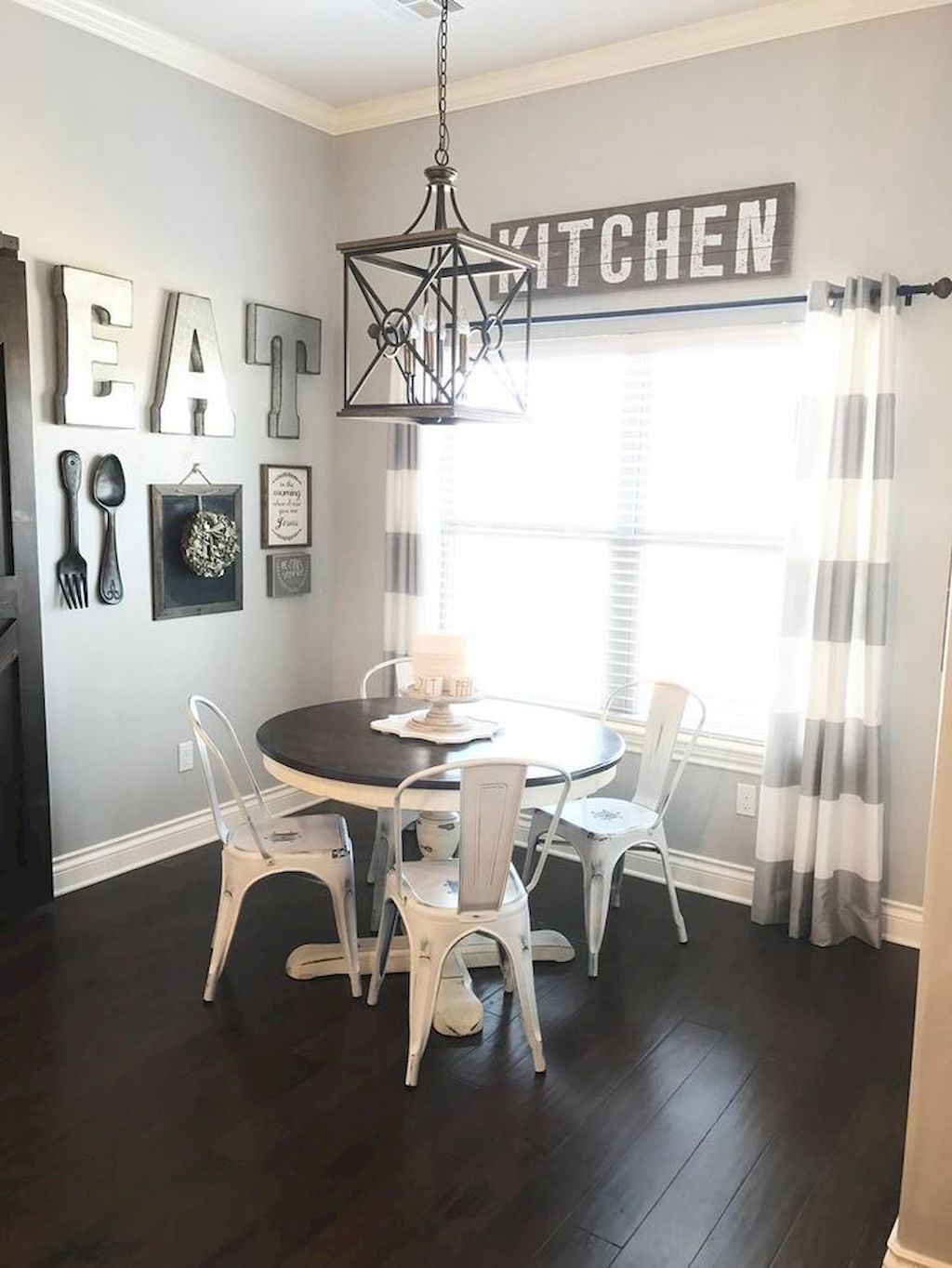 Small Dining Table and Decorative Pieces