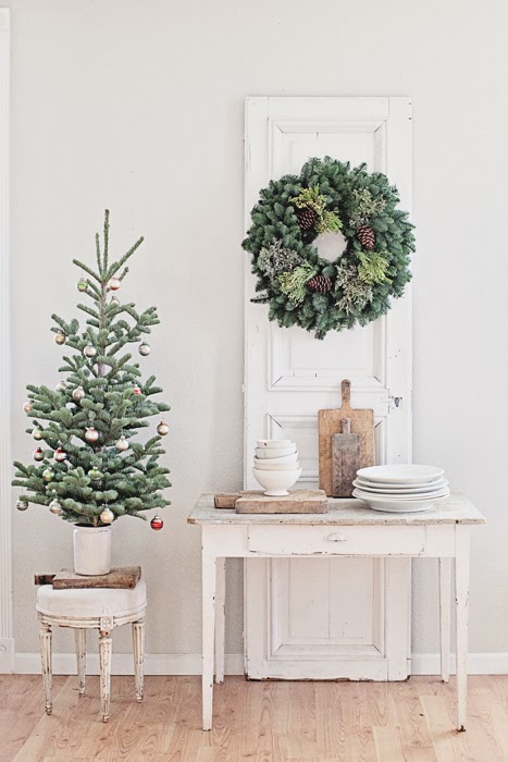 Spruce Branches and Pinecone Wreath