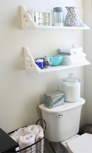 Building Bathroom Storage