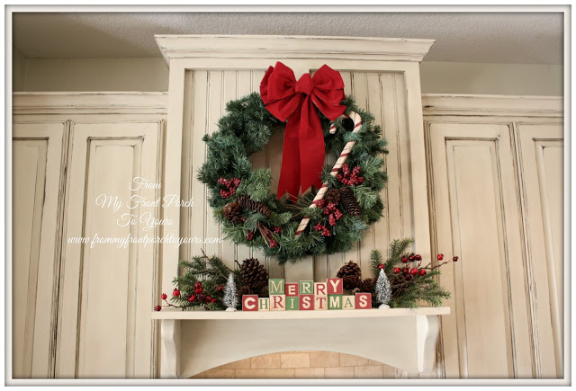 Christmas Kitchen Cabinet