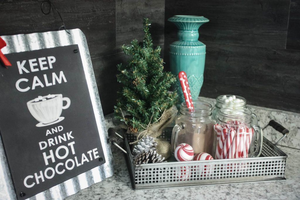 Dollar Tree Hot Cocoa Bar