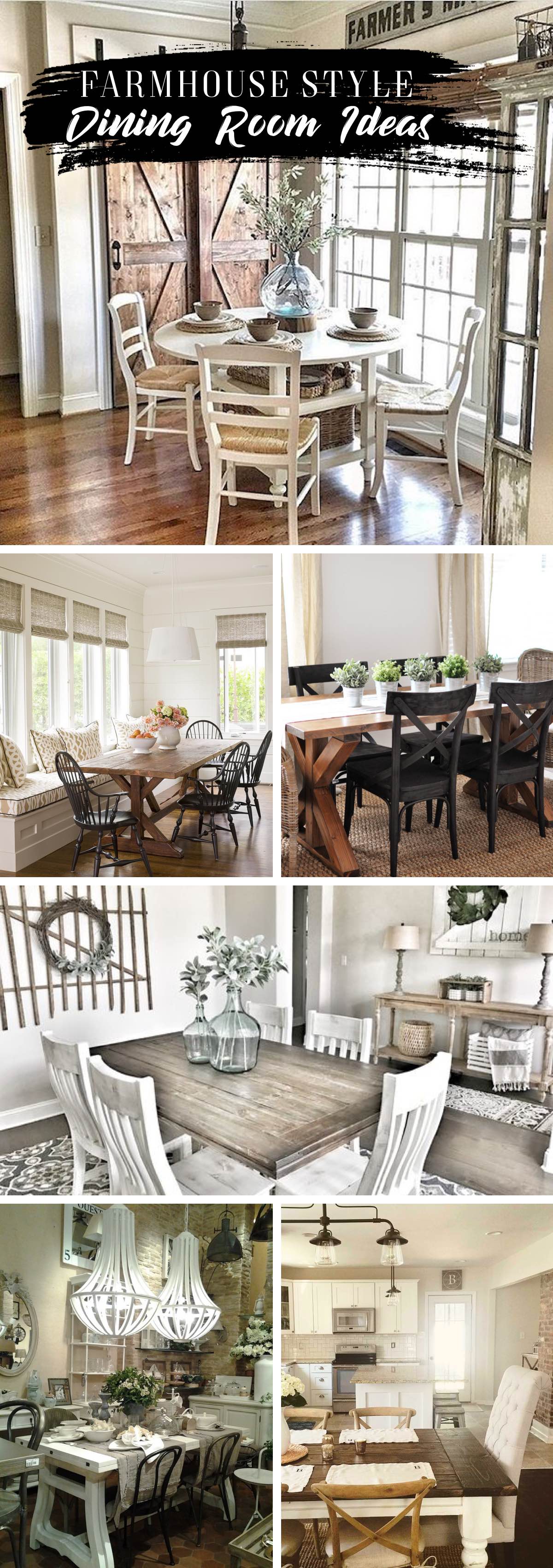 Farmhouse Style Dining Room Ideas You’ll Want To Integrate Into Your Home