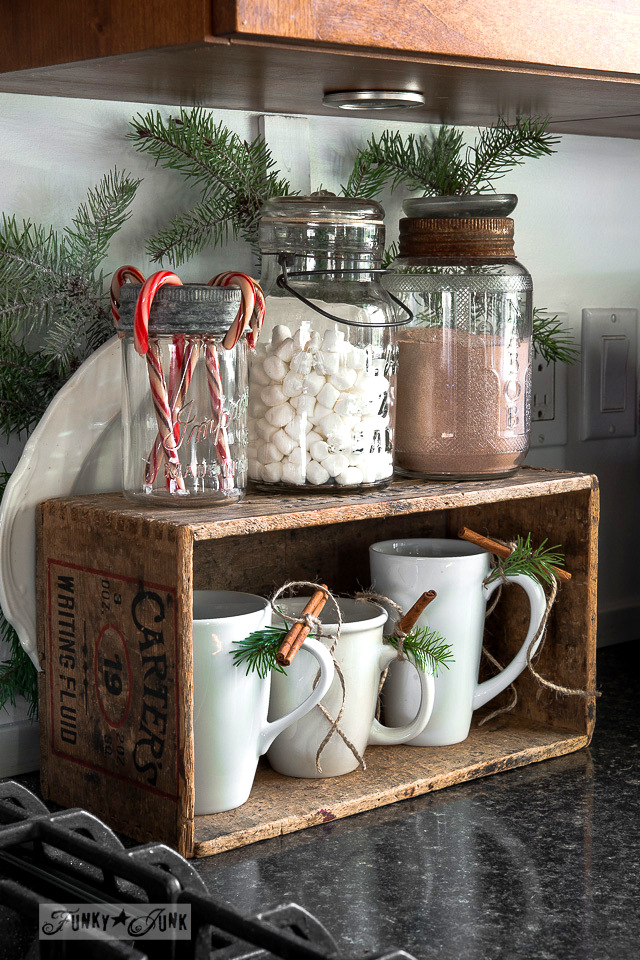 Repurposed Christmas Decoration