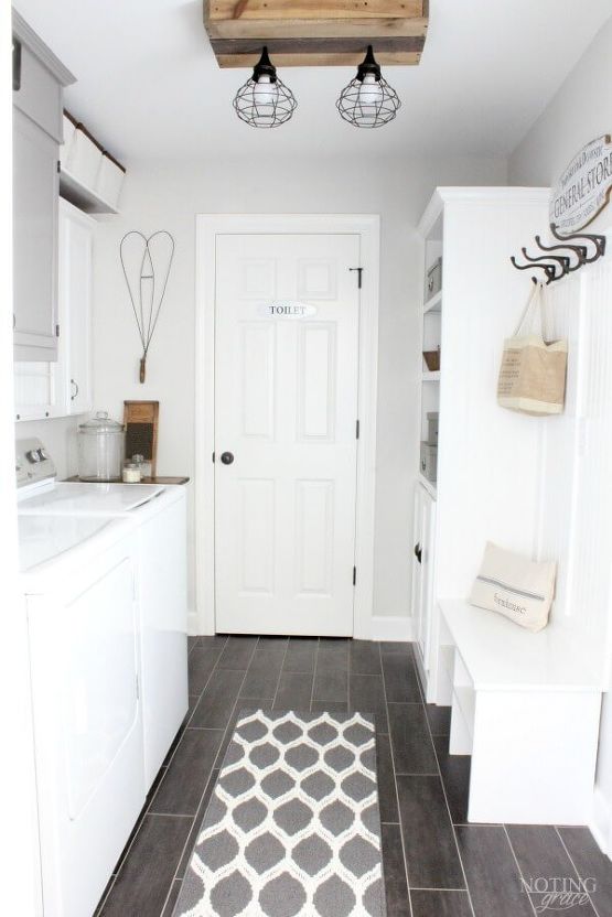 Vintage Inspired Laundry Room