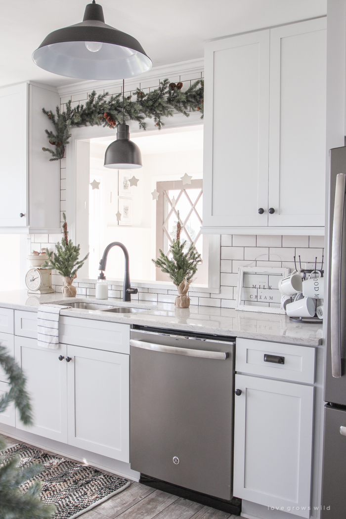 Winter Wonderland Christmas Kitchen
