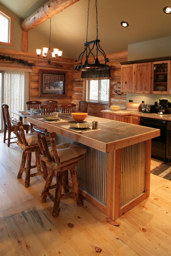 A Contrast of Wood and Glass