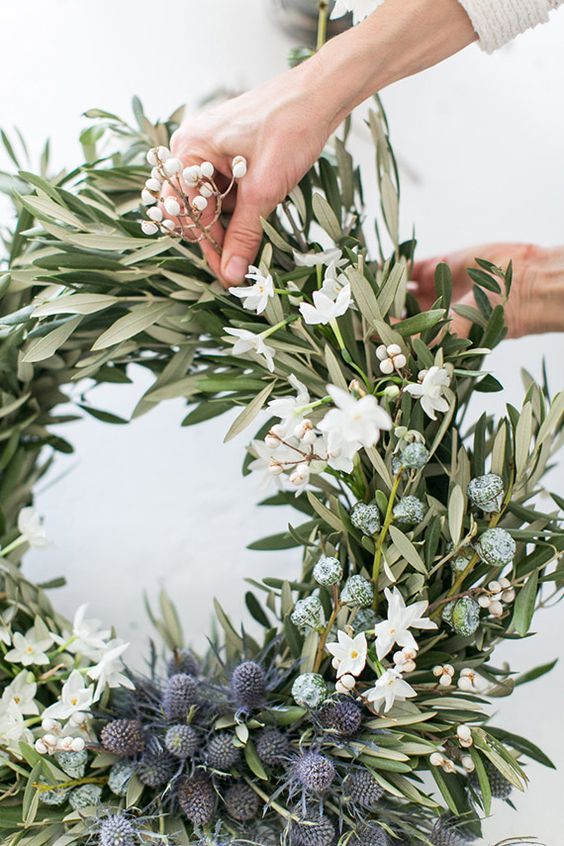 Berrylicious and Leafy Farmhouse Wreath