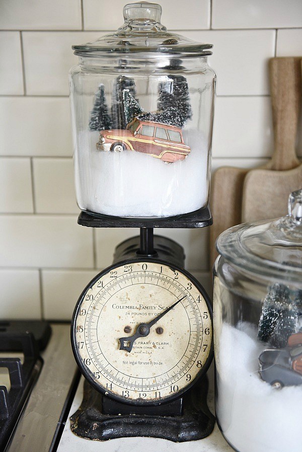 DIY Snow Globe Jars