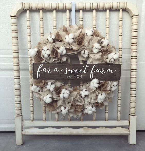 Farm Sweet Farm Wreath