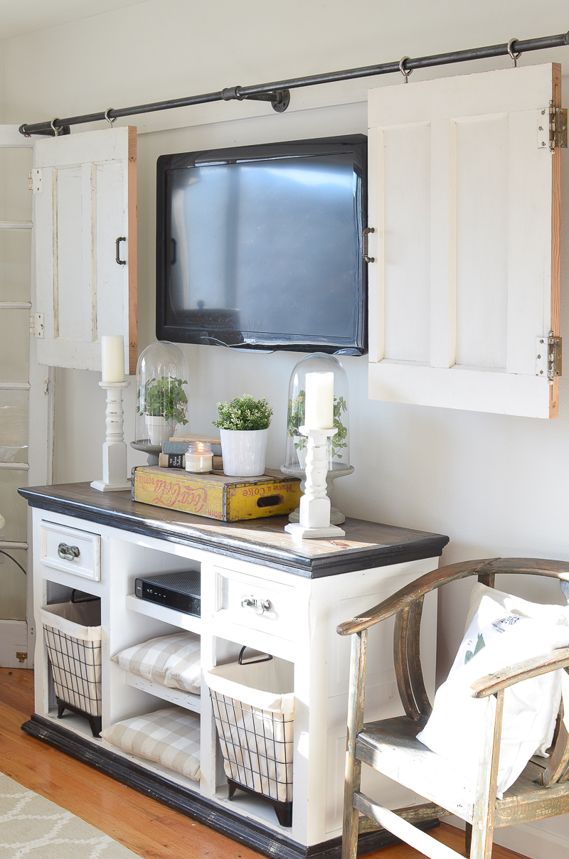 New Cabinet in the Living Room