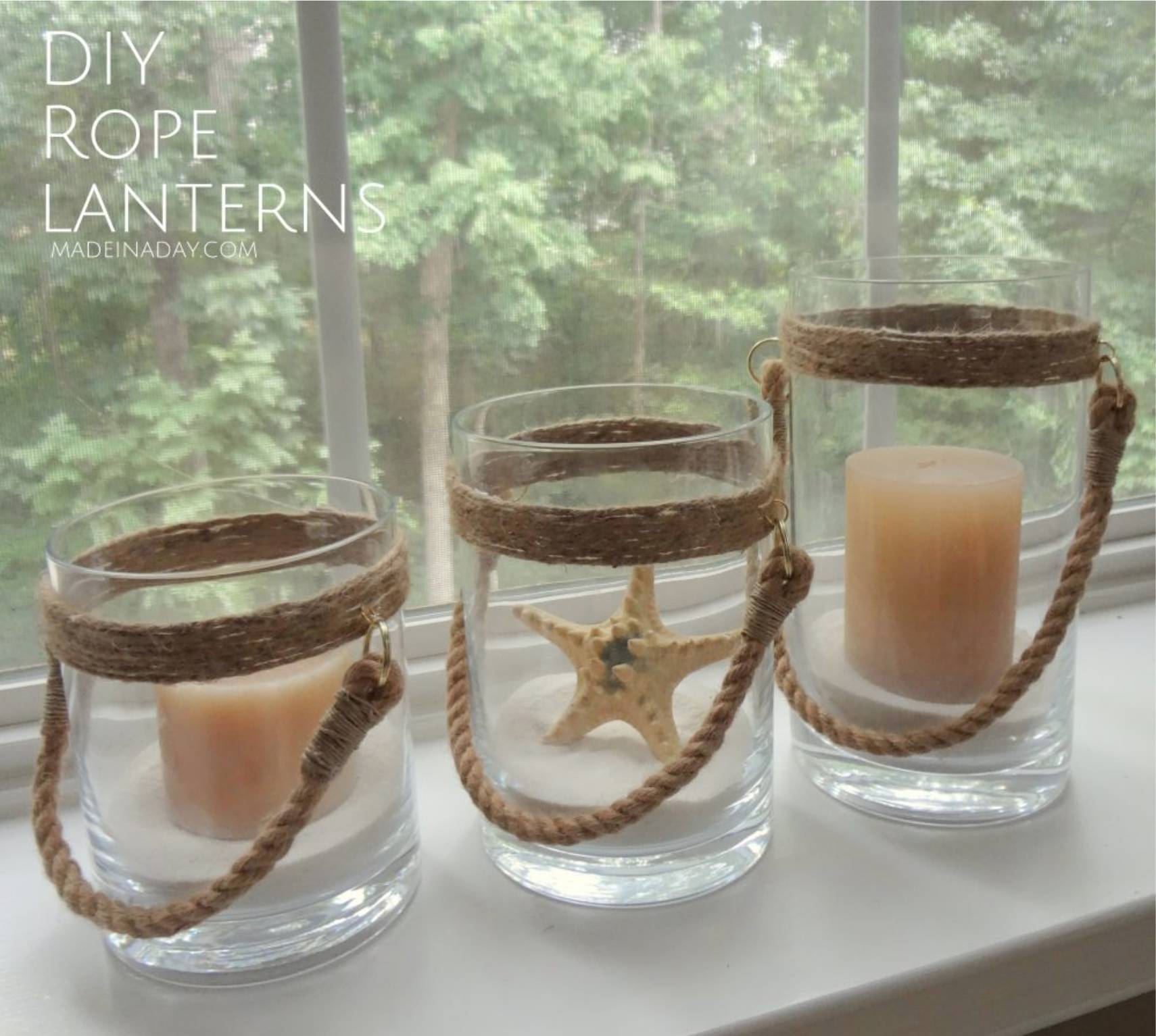 DIY Rope Lantern