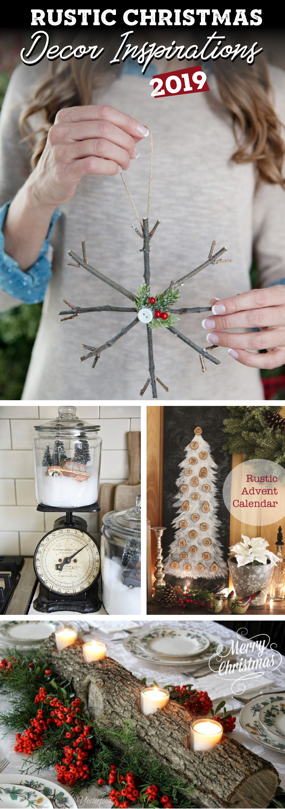 Fabulous Rustic Christmas Decor Inspirations